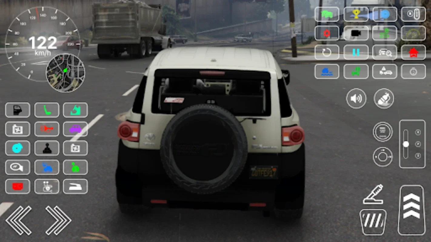 FJ Cruiser Traffic Trails for Android - Extreme Offroad Racing