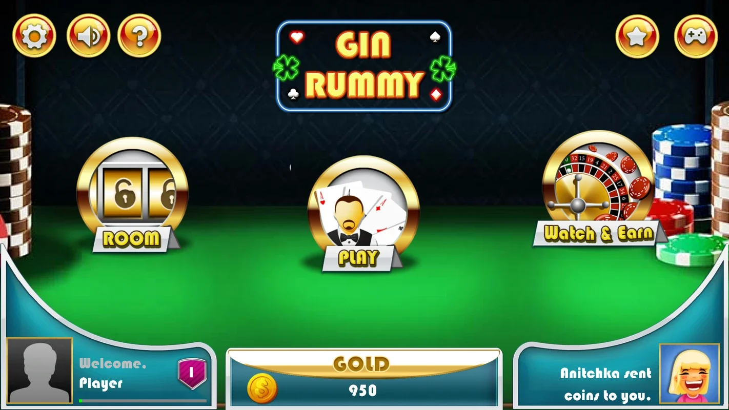 Gin Rummy Gold for Android - Enjoy Classic Card Game