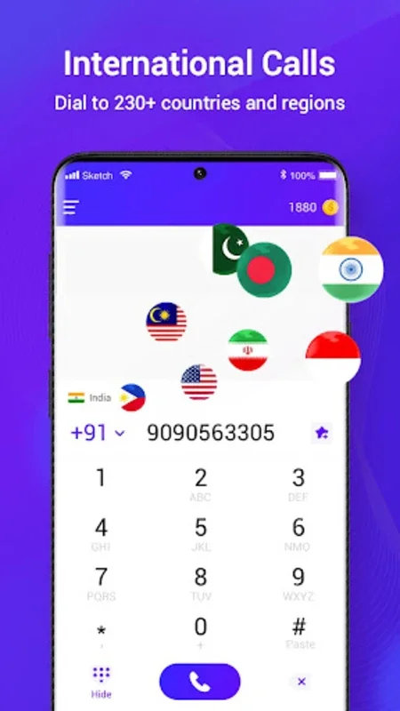 XCall for Android - Make Free International Calls