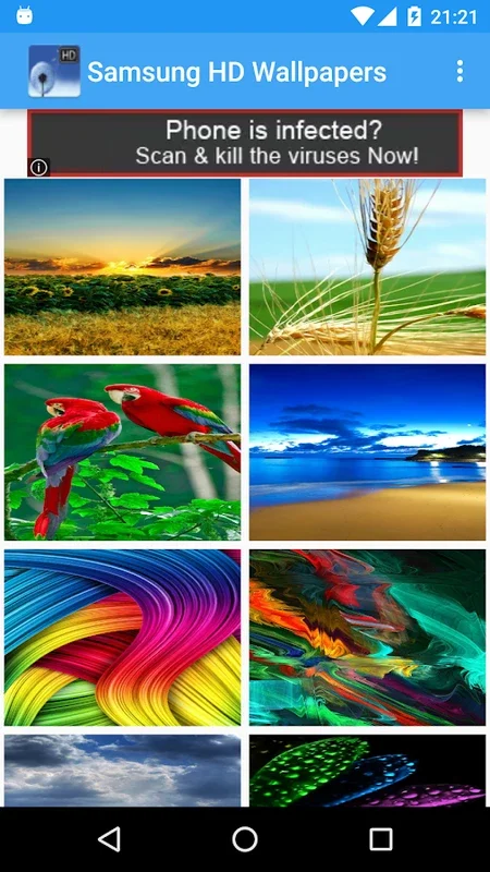 Samsung Wallpapers HD for Android: Enhance Your Device's Visual Appeal