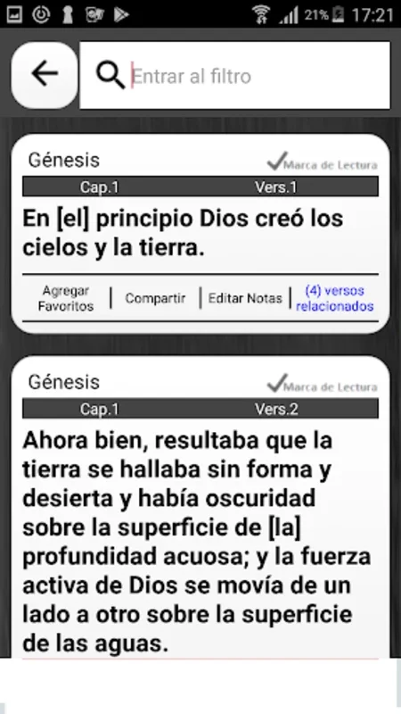 Biblia Español la traducción d for Android: Immersive Bible Study