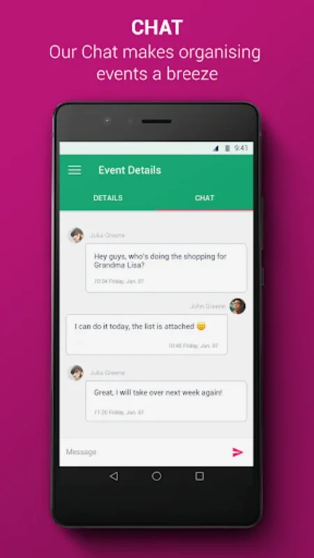 Looping - Family Calendar for Android: Efficient Group Scheduling