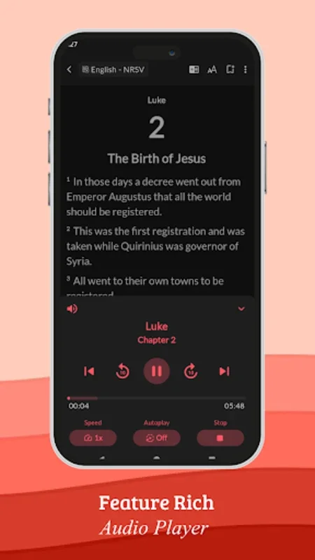 The Holy Bibles - Audio & Text for Android: Enrich Your Spiritual Journey