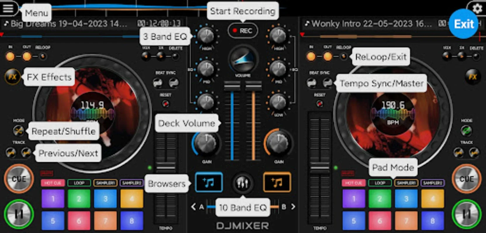 Coocent DJ for Android - Mix Music Seamlessly