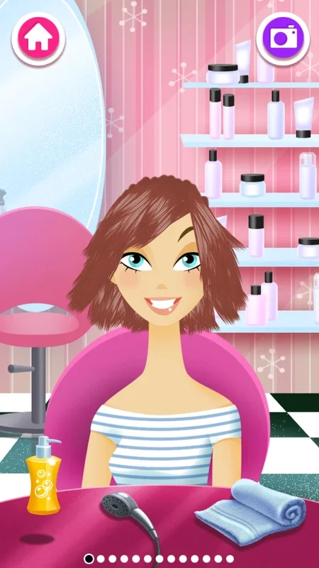 Girls Hair Salon for Android: Fun Hair Styling App