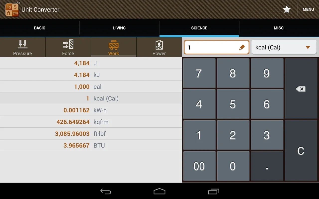 Unit Converter for Android: Convert Various Units Easily