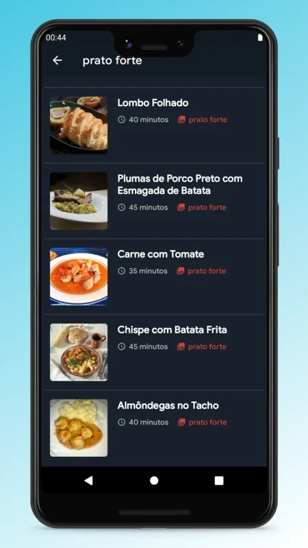 Receitas de Cozinha Portuguesa for Android: Diverse Portuguese Recipes