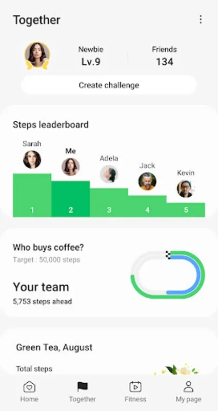 Samsung Health (Android Wear) - Android Wear App for Health Tracking