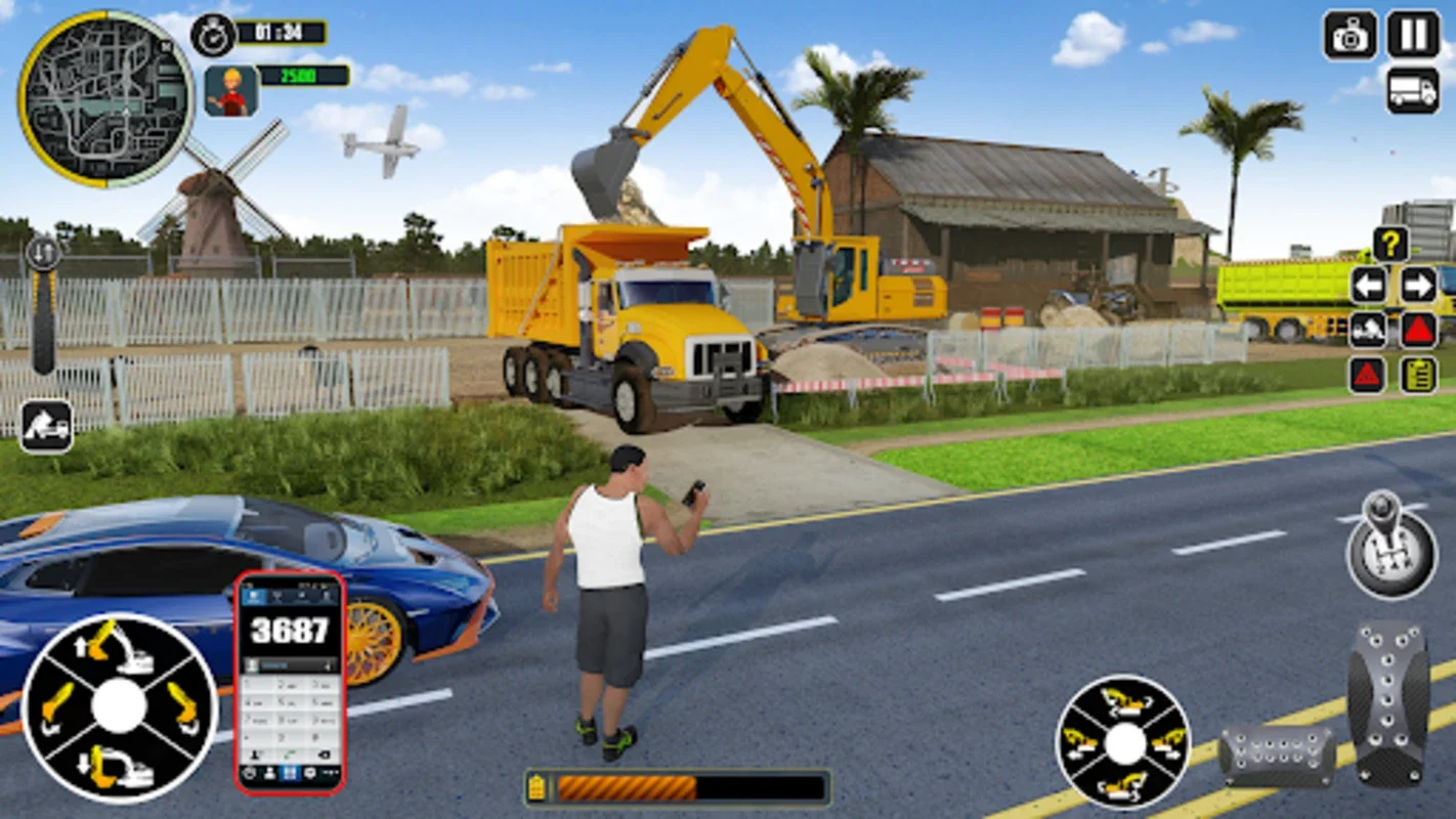 Excavator Truck Simulator Game for Android - Realistic Construction Fun