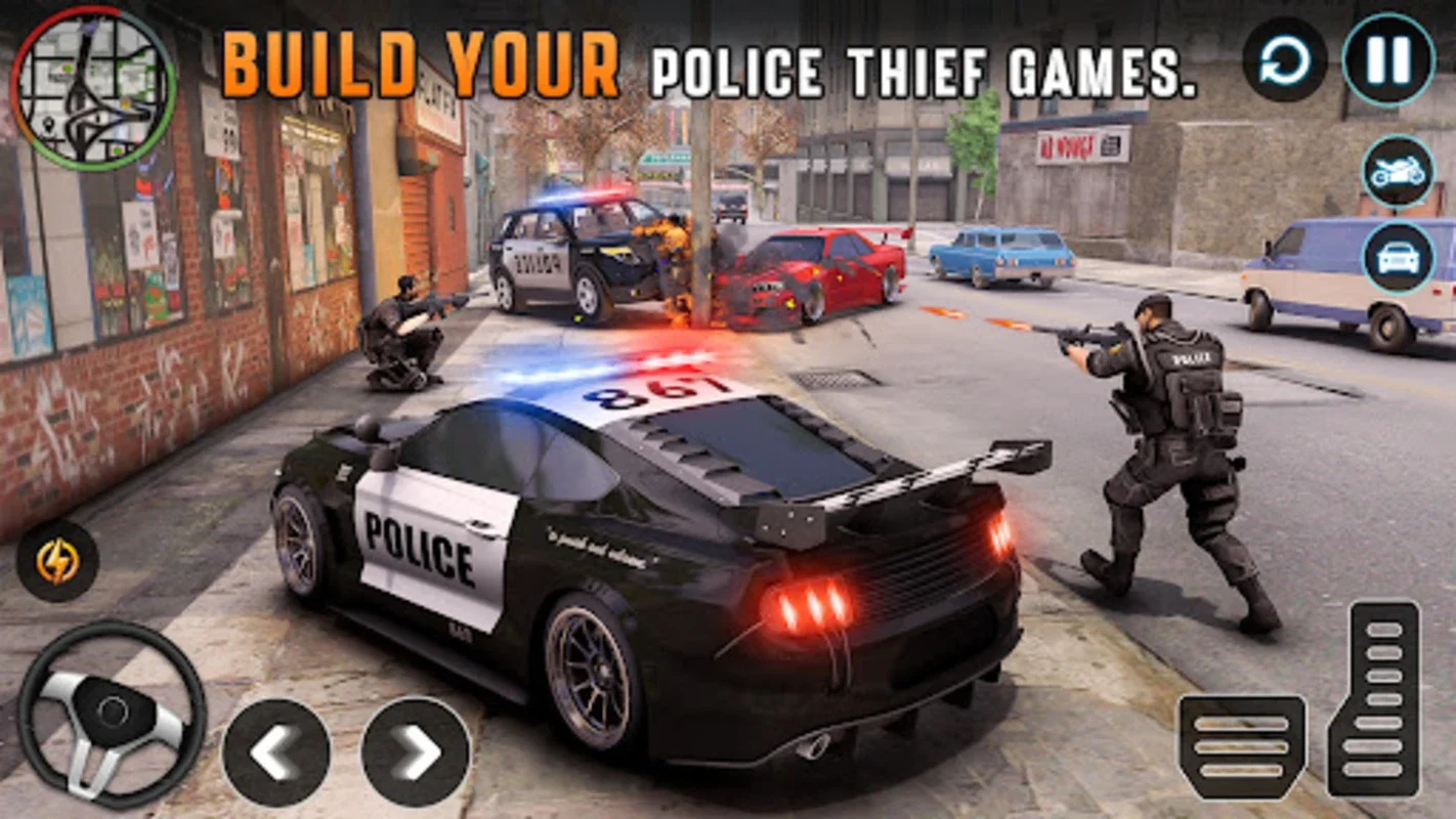 Us Police Car Driving Games for Android - Thrilling Chases