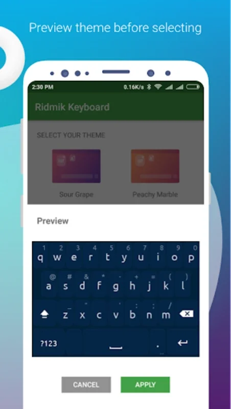 Ridmik Classic Keyboard: Enhanced Bangla Typing for Android