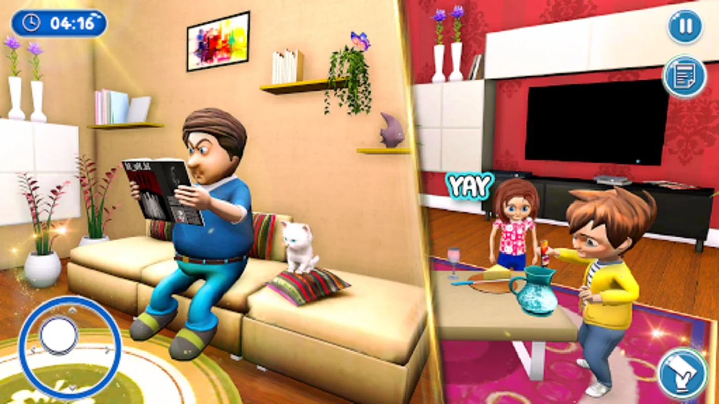 Virtual Angry Dad Simulator for Android - Chaotic Family Fun