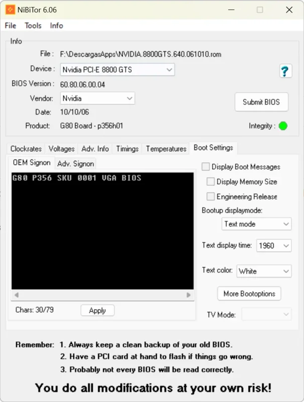 NVIDIA BIOS Editor for Windows - Modify Graphics Card BIOS