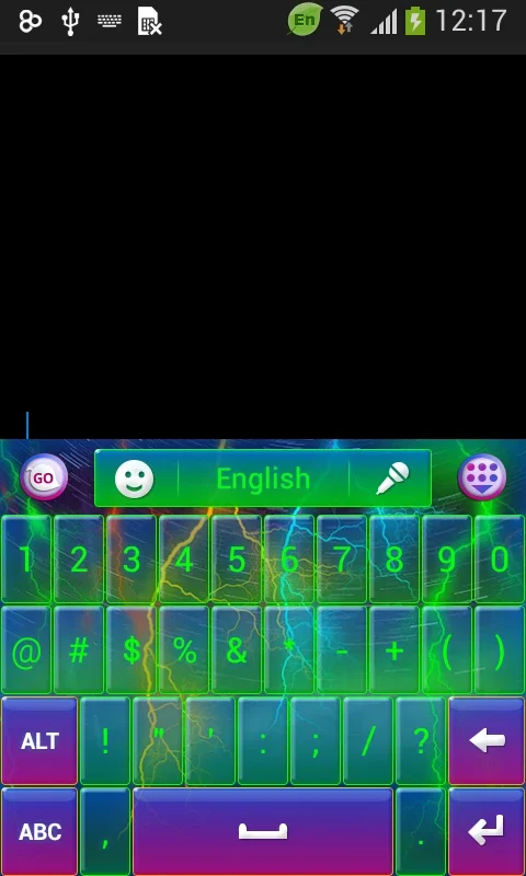 Electric Color Keyboard for Android - Elevate Your Typing