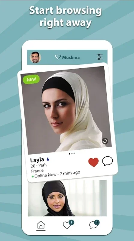 Muslima for Android - Find Your Muslim Partner