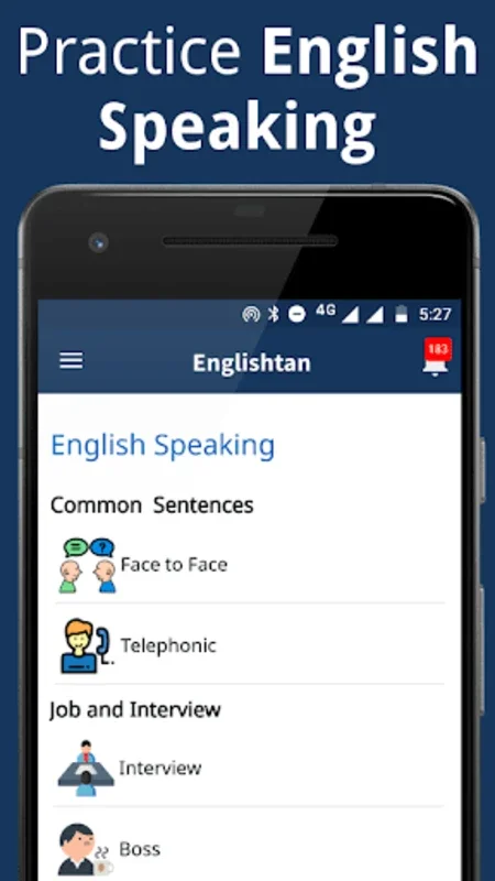 Englishtan for Android - Master English Skills