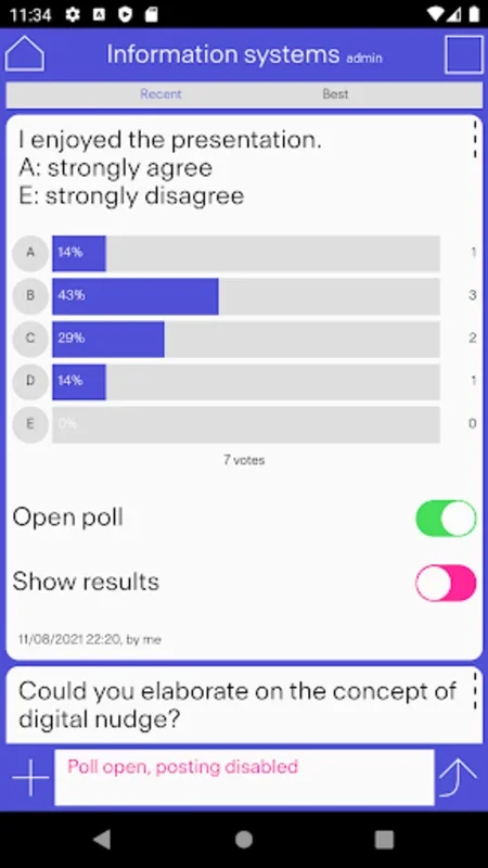 SpeakUp for Android - Engage in Dynamic Q&A