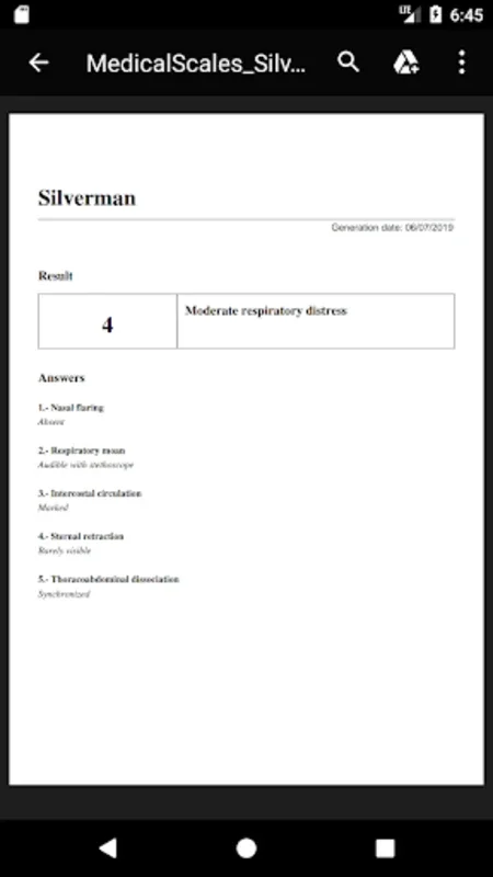 Medical Scales for Android - Efficient Scale Management