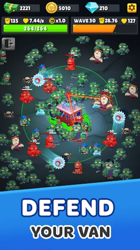 Zombie Van: Tower Defense TD for Android - Strategic Defense