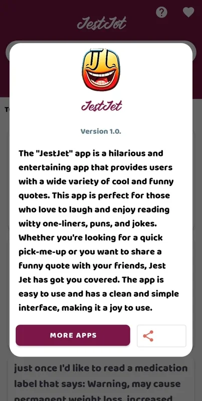 JestJet for Android - Enjoy Hilarious Quotes