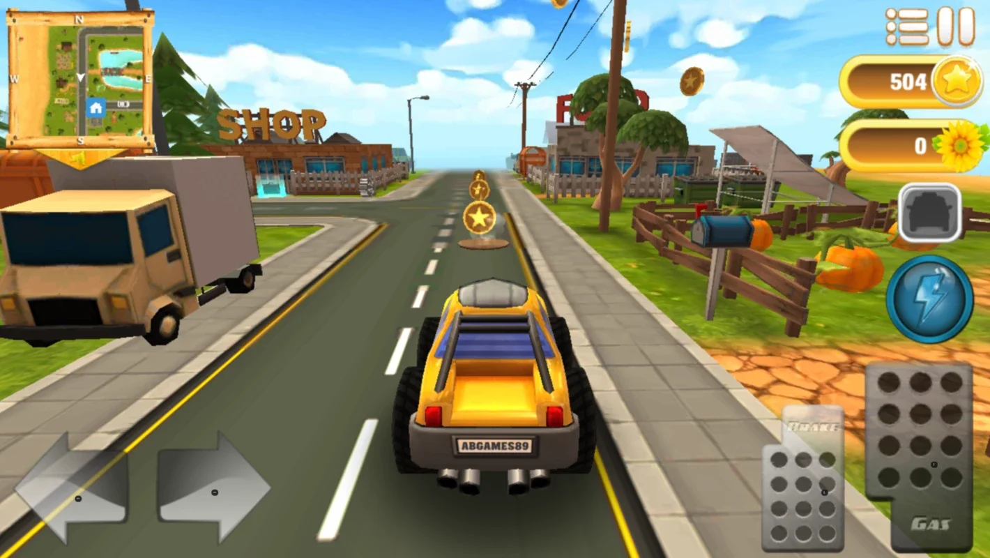 Cartoon Hot Racer 3D on Android - No Downloading Required