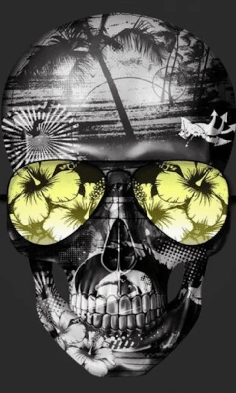 Skull Wallpapers Mobile for Android - Customize with Horror