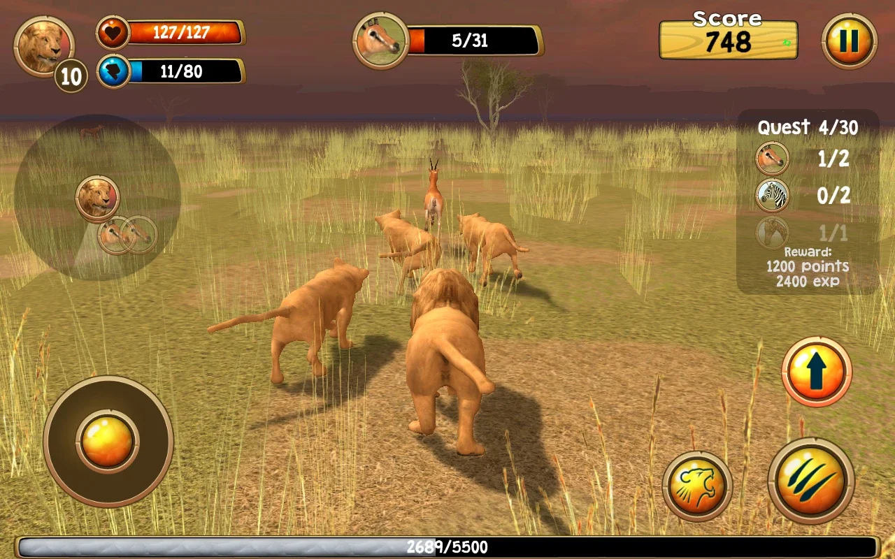 Wild Lion Simulator for Android - Immerse in the Jungle