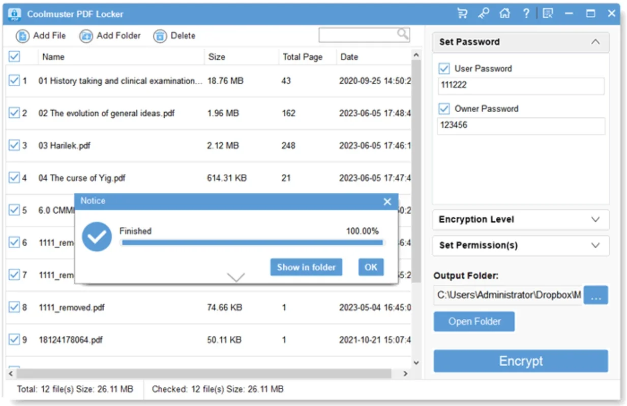 Coolmuster PDF Locker for Windows - Secure Your PDFs