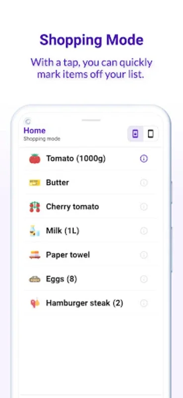 Moonto - Shopping List Maker for Android: Streamline Your Shopping