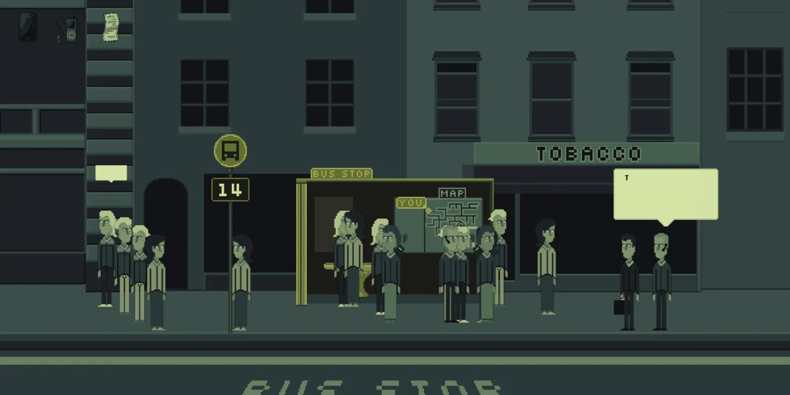 Mundane for Windows - A Game of Waiting for the Bus