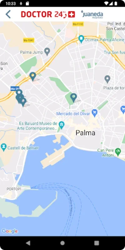 JUM for Android - Effortless Healthcare Navigation in Balearic Islands