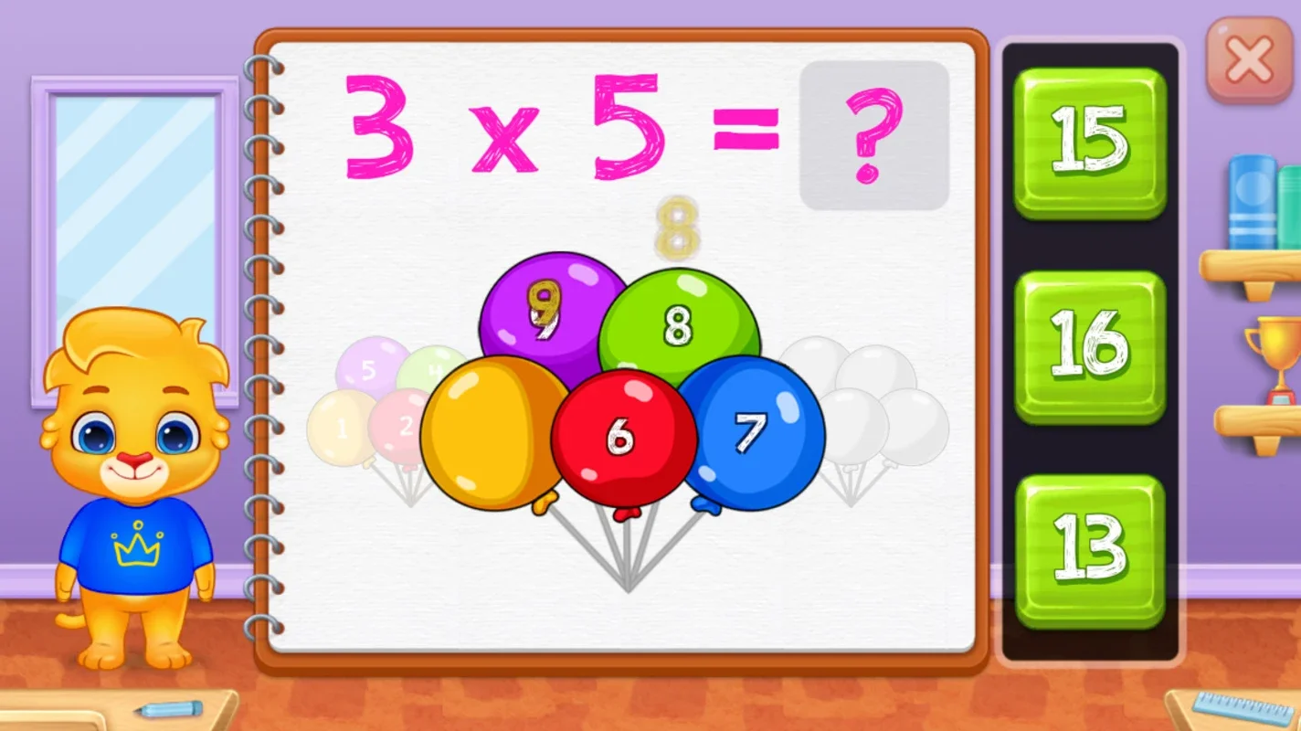 Multiplication Kids for Android: Fun Math Learning