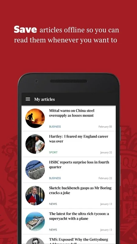 The Times for Android - Comprehensive News Source