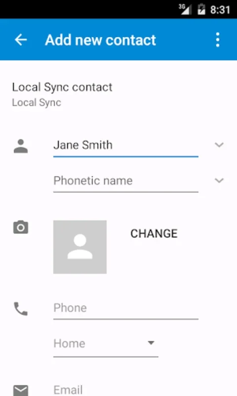 True Contacts for Android: Restore Original Contacts