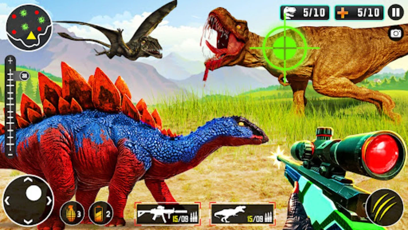 Wild Dinosaur Hunting Attack for Android - Hunt Prehistoric Creatures