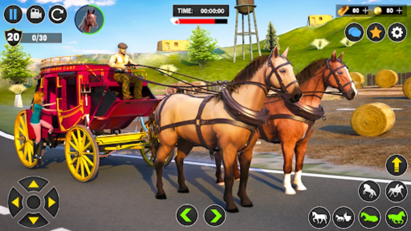 Horse Cart Transport Taxi Game for Android - No Download Needed