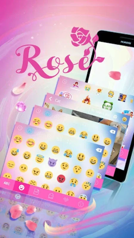 Rose Keyboard Theme for Android - Enhance Typing Experience