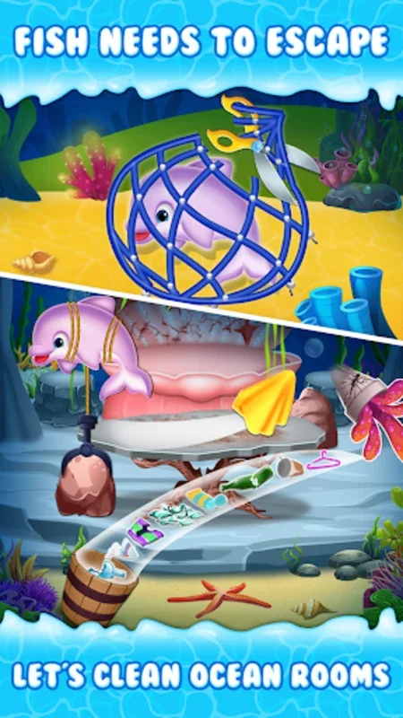 Newborn Mermaid Baby Care Game for Android: Enchanting Care