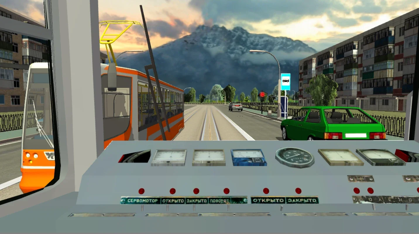 Russian Tram Simulator 3D for Android - Drive Through Russian Streets