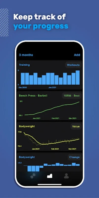 Alpha Progression Gym Tracker for Android - Sculpt Your Body