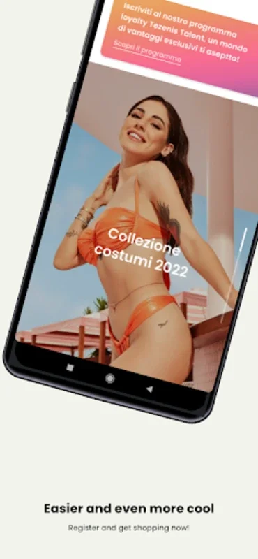 Tezenis for Android - Stylish Shopping & Secure Payments