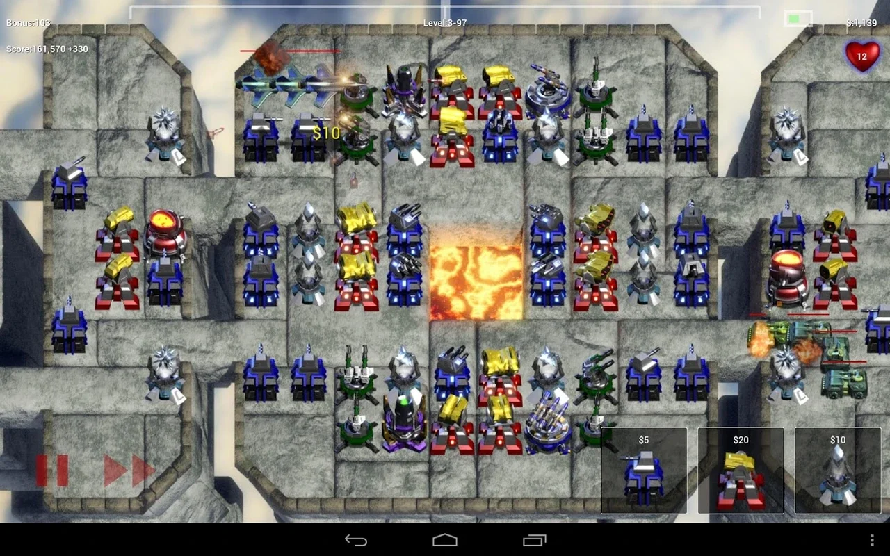 Robo Defense FREE for Android - Strategic Tower Defense