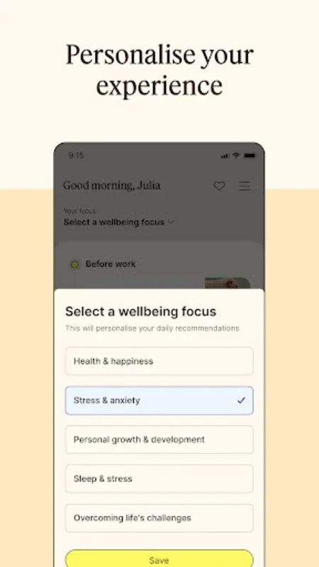 Unmind for Android - A Comprehensive Mental Health App