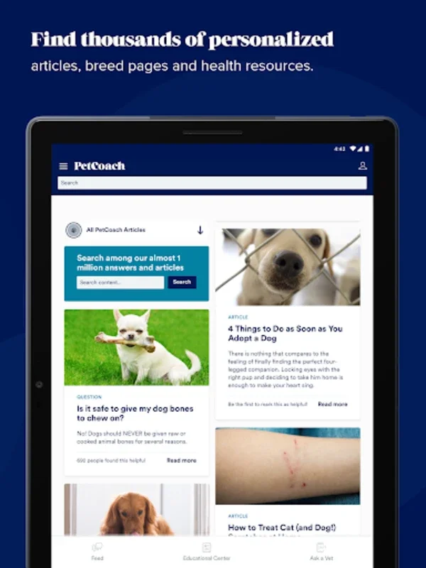 PetCoach Ask a Vet Online 24/7 for Android: Expert Advice Anytime