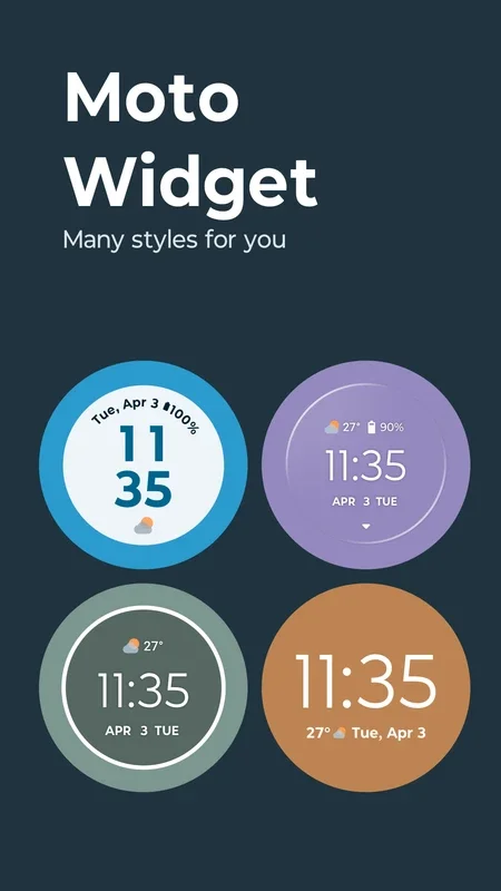 Moto Widget for Android: Customize Your Home Screen