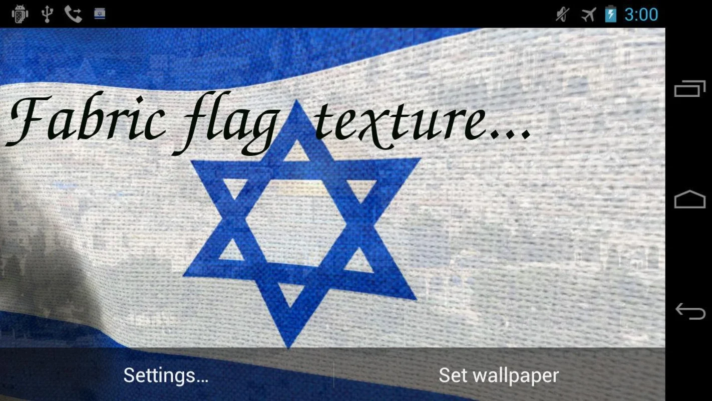 Israel Flag for Android: A Dynamic and Customizable Live Wallpaper