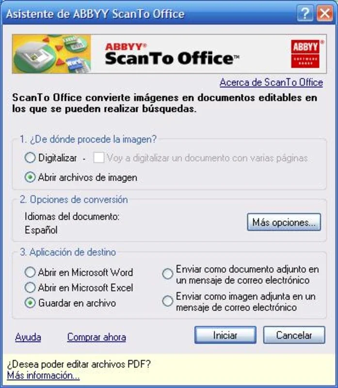 ABBYY ScanTo Office for Windows - Free Download