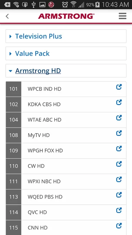 Armstrong for Android - Manage Telecom & Internet Services