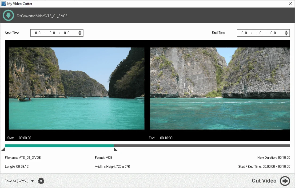 My Video Cutter for Windows - Simplify Video Editing