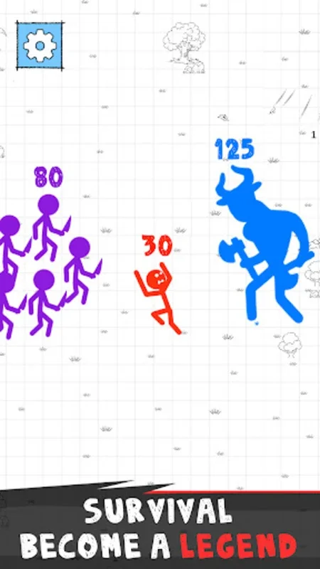 Number.io: Stick Tower Defense on Android - Strategic Stick Figure Battles